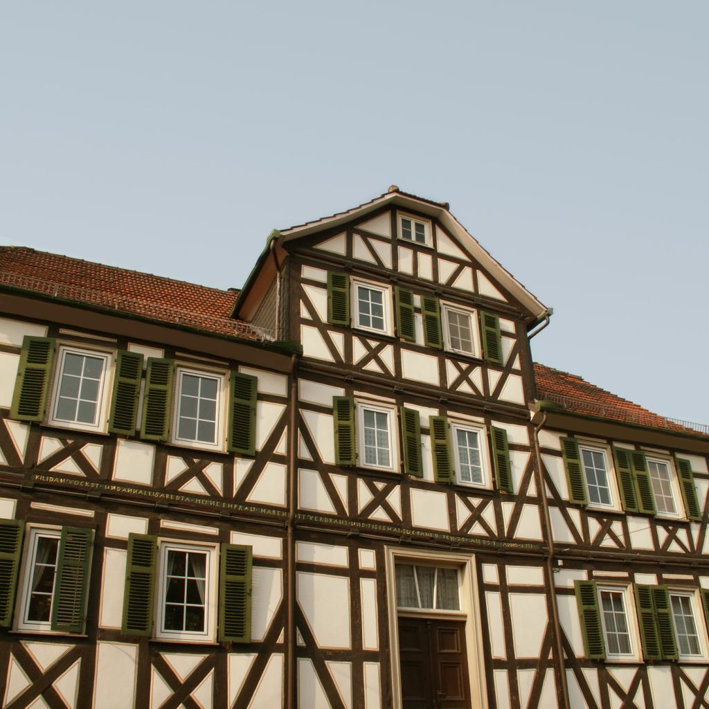 Foto eines Fachwerkhaus