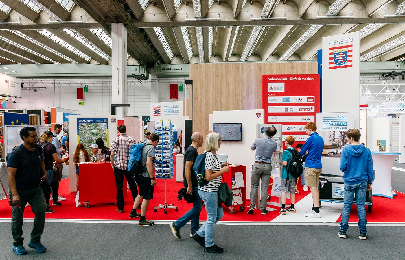 Foto des Hessenstands auf der EuroBike