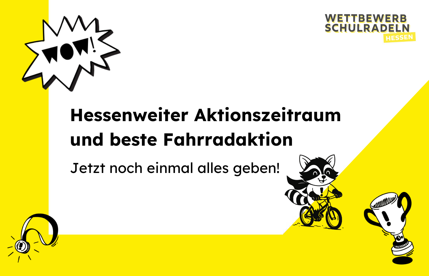 Banner mit der Aufschrift "Hessenweiter Aktionszeitraum - Jetz nochmal alles geben!"