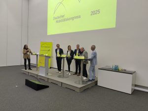 Gemeinschaftsbild auf dem deutschen Mobilitätskongress
