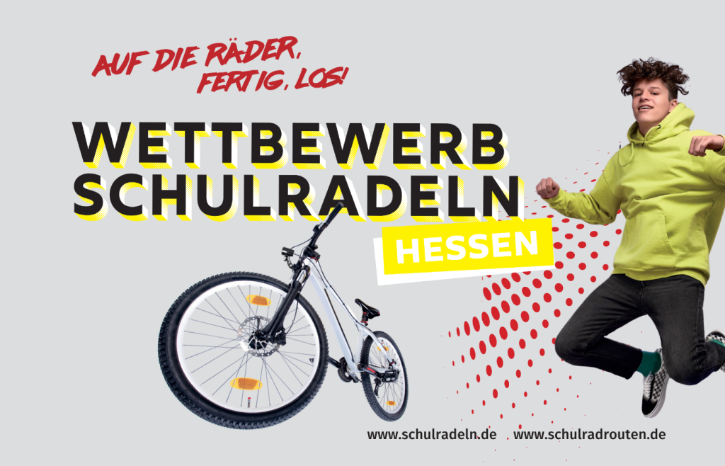 Bild Blog Banner zum Wettbewerb Schulradeln Hessen